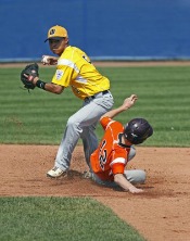  Forec Out At Second Base 