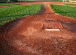  Home plate looks a long ways away  