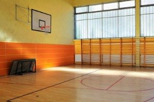  Looks like a grreat gym for some indoor baseball drills  